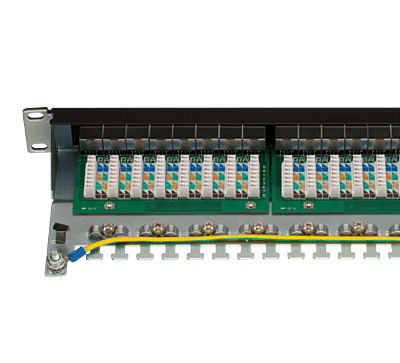 Digisol Channel SCS Patch Panel, 24 Port, Cat6 FTP, 90 Degree
