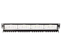 Digisol Channel SCS Patch Panel, 24 Port, Cat6 UTP, 180 Degree