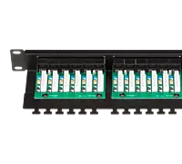 Digisol Channel SCS Patch Panel, 24 Port, Cat6 UTP, 90 Degree – Patch Panel 24 Port