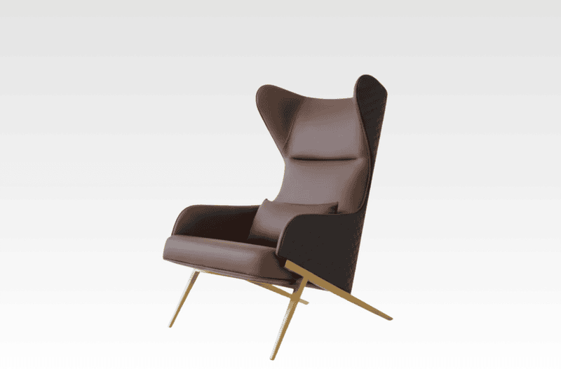 Spruce High Lounge Chair