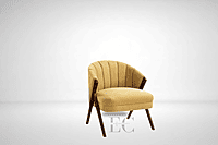 Okan Beige Lounge Chair