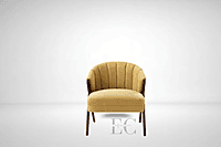 Okan Beige Lounge Chair