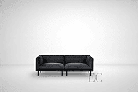 Sassy 3 seater sofa Dark Grey