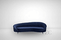 Ultima 3 seater sofa Navy Blue