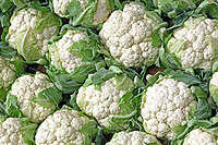 Farm-fresh cauliflower