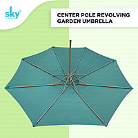 Center Pole Garden Parasol Umbrella