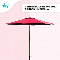 Center Pole Garden Parasol Umbrella