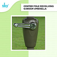 Center Pole Garden Parasol Umbrella