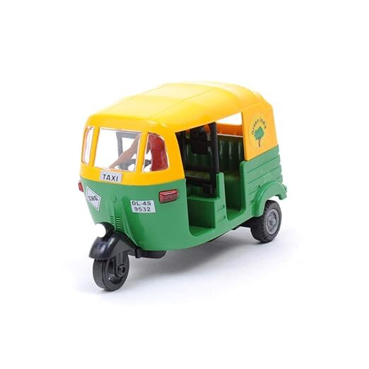 Centy Indian Auto Rickshaw Pull Back Action