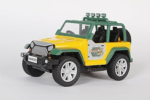 Centy Indian Jeep Safari Pull Back Action Toy