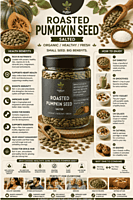Roasted Pumpkin Seed Salted | Healthyx Zone