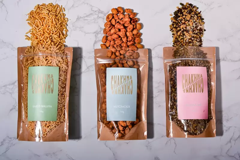 Baked Bhujia - Chakhna