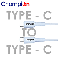 Champion USB Type-C Cable , Fast Charging Short Cable for PD Power Banks (30cm)