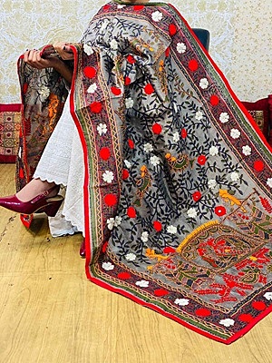 Chanderi Kalakriti Dupatta - 10