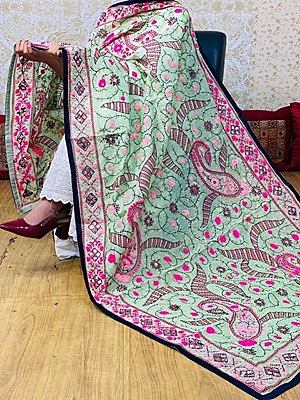 Chanderi Kalakriti Dupatta - 11