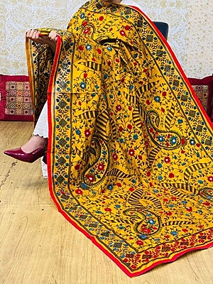 Chanderi Kalakriti Dupatta - 12