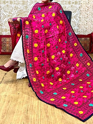 Chanderi Kalakriti Dupatta - 4