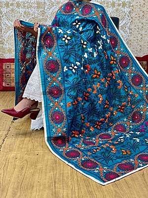Chanderi Kalakriti Dupatta - 5