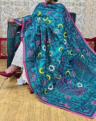 Chanderi Kalakriti Dupatta - 6