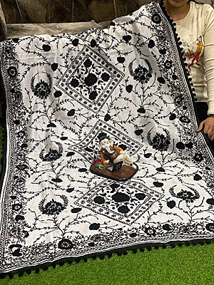 Chanderi Phulkari Dupatta - 2 Chanderi Phulkari Dupatta - 2