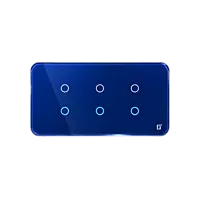 D2Touch Black Base Colour to Royal Blue Base Colour For 2M/4M/6M/8M Touch Switch Panel for Acrylic Glossy, Matte & Glass Panels, Add As Accessories Per Panel
