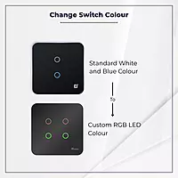 D2touch White & Blue Standard LED to RGB LED Switch Customization Select Per Switch - D2Touch Accessories