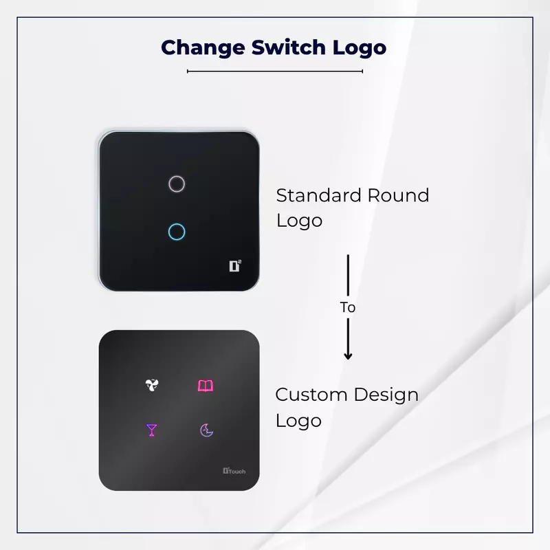 D2Touch Standard Round Logo to Customization Logo Select per logo - D2Touch Accessories