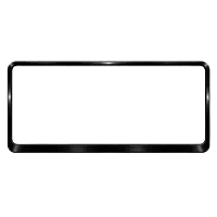 D2Touch Black Metal Frame For 2M/4M/6M/8M Panel Frame for Acrylic Glossy, Matte & Glass Panels, Add As Accessories Per Panel