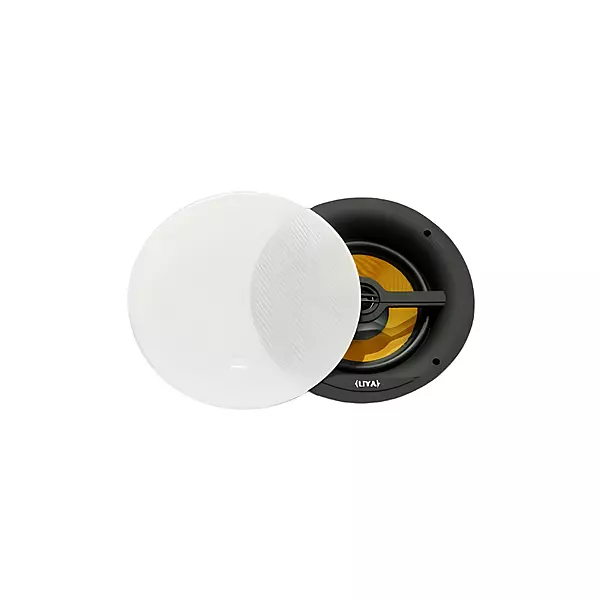LiYA CS65 6.5 Inch Hi-Fi Kevlar In-Ceiling Speaker with Silk Dome Tweeter (100W)