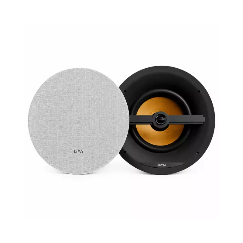 LiYA CS80 8-Inch Hi-Fi In-Ceiling Speaker | 120W Kevlar Woofer Ceiling Speaker