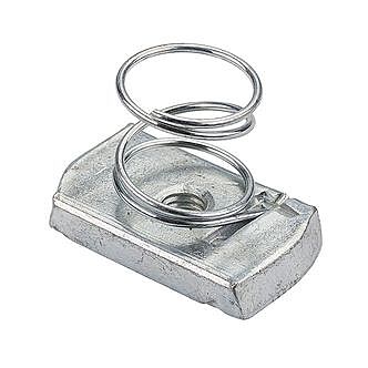 M8 Short Spring Nut ( small ) for ( Mini Rail 100mm,Trapezoidal Short Rail etc..)