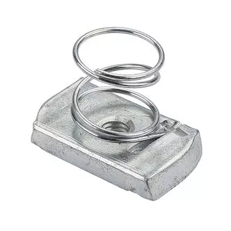 M8 Short Spring Nut ( small ) for ( Mini Rail 100mm,Trapezoidal Short Rail etc..)