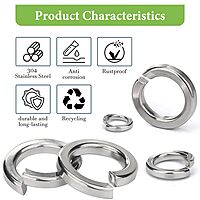 M8 Spring Lock Washer SS- 1 qty