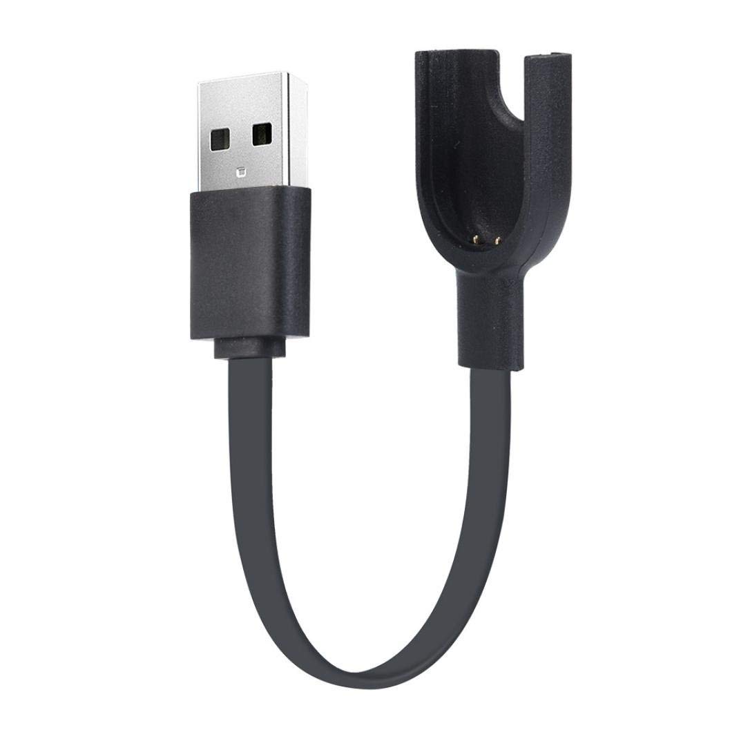 Xiaomi Mi Band 3 USB Charger Cable – Replacement Charging Dock with Copper Contacts, Portable Fast Charge Cord Compatible with Mi Band 3 Smart Bracelet Xiaomi Mi Band 3 USB Charger Cable – Replacement Charging Dock with Copper Contacts, Portable Fast Charge Cord Compatible with Mi Band 3 Smart Bracelet