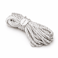 Silver & Glitter Twisted Cord - 10 MM
