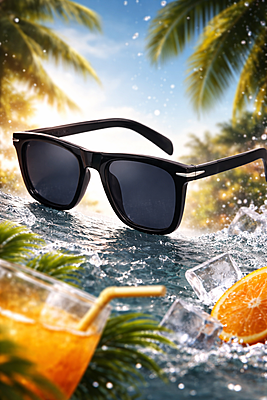 SUMMER SPECIAL SUPERSTAR STYLE COOLING GLASS| Free Delivery