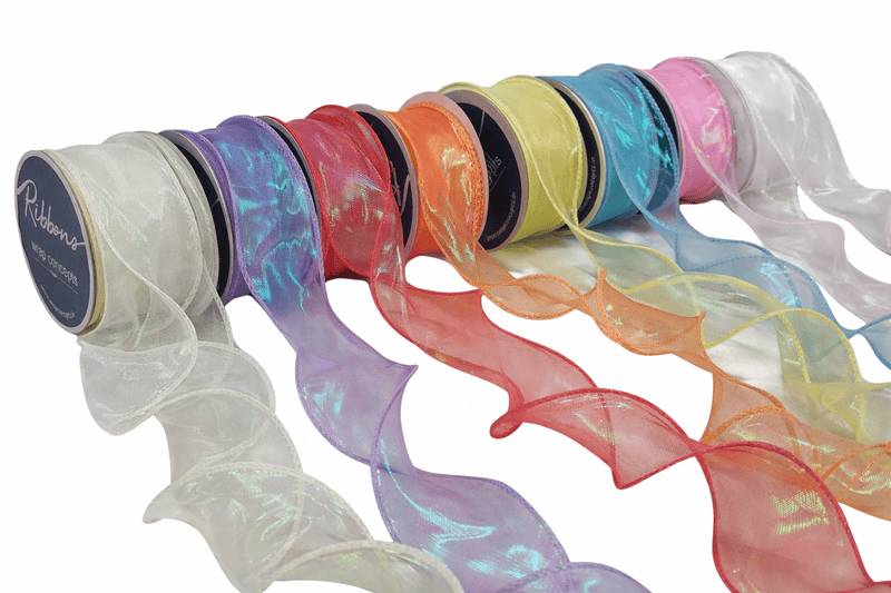 Iridescent Sheer Ribbon - Multicolour