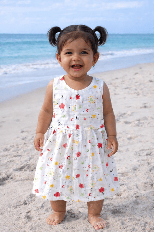 Muslin Frocks Sun and moon