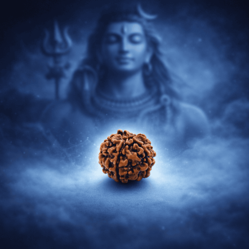 5 Mukhi Rudraksha Bead – Natural Sacred Rudraksha for Spiritual & Daily Wear