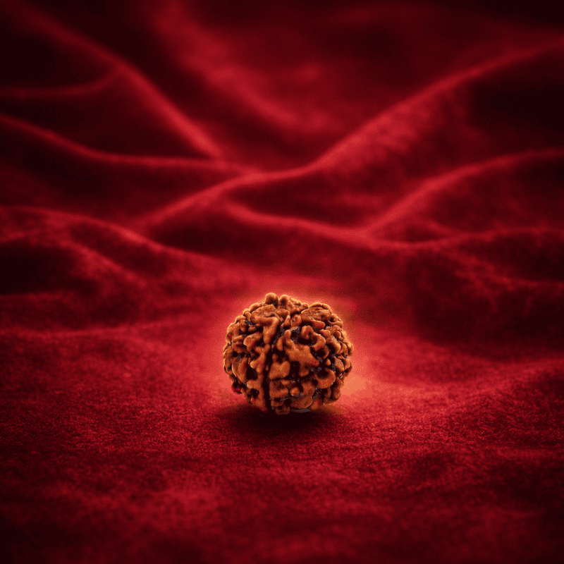 5 Mukhi Rudraksha Bead – Natural Sacred Rudraksha for Spiritual & Daily Wear