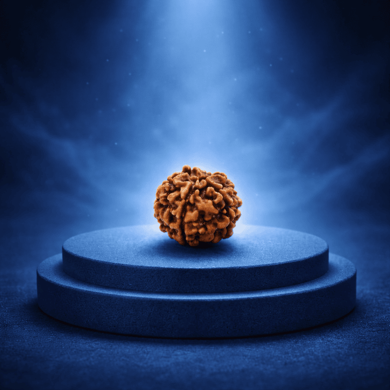 5 Mukhi Rudraksha Bead – Natural Sacred Rudraksha for Spiritual & Daily Wear
