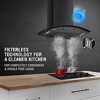 Havells Avior Plus 60 Curved Glass Chimney