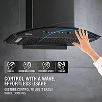 Havells Avior Plus 60 Curved Glass Chimney