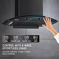 Havells Avior Plus 60 Curved Glass Chimney