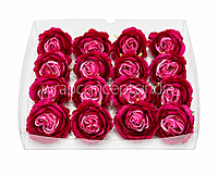 Two-Tone Pink Rose Floral Heads