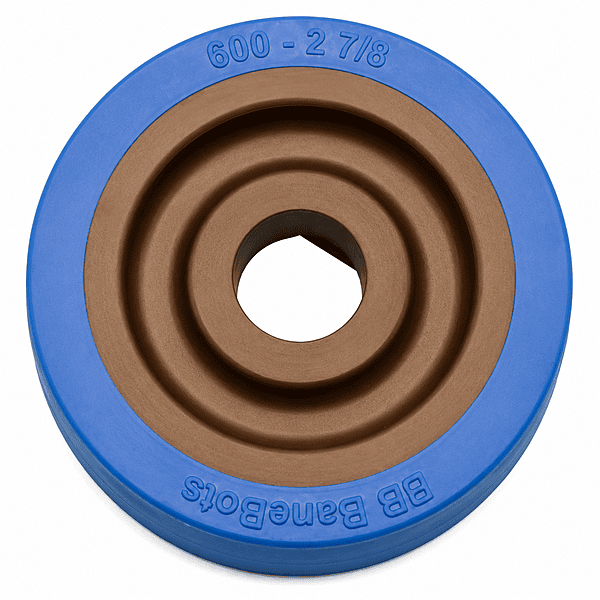 BaneBot Wheels 2-7/8''*0.8, Hub Mount 50A Blue BaneBot Wheels 2-7/8''*0.8, Hub Mount 50A Blue