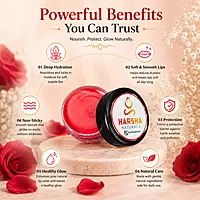 Harsha Naturals - Lip Balm - Maroon-tin type