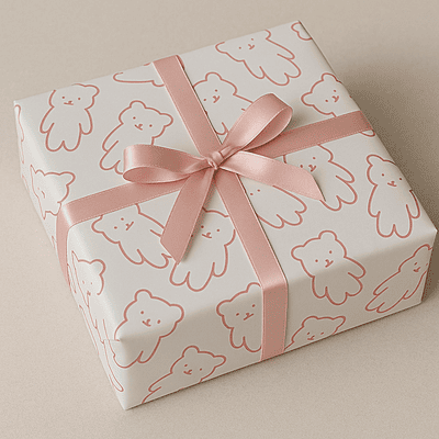 Bunny Delight Gift Wrap Set (Set of 2 Sheets)