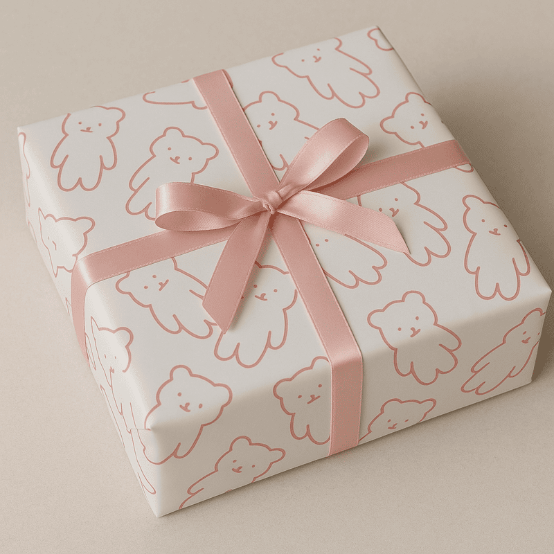 Bunny Delight Gift Wrap Set (Set of 2 Sheets)