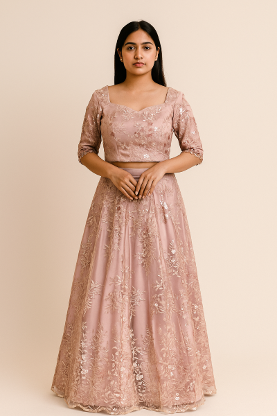 Hima (40 Size) - Teen Girls Lehenga That157